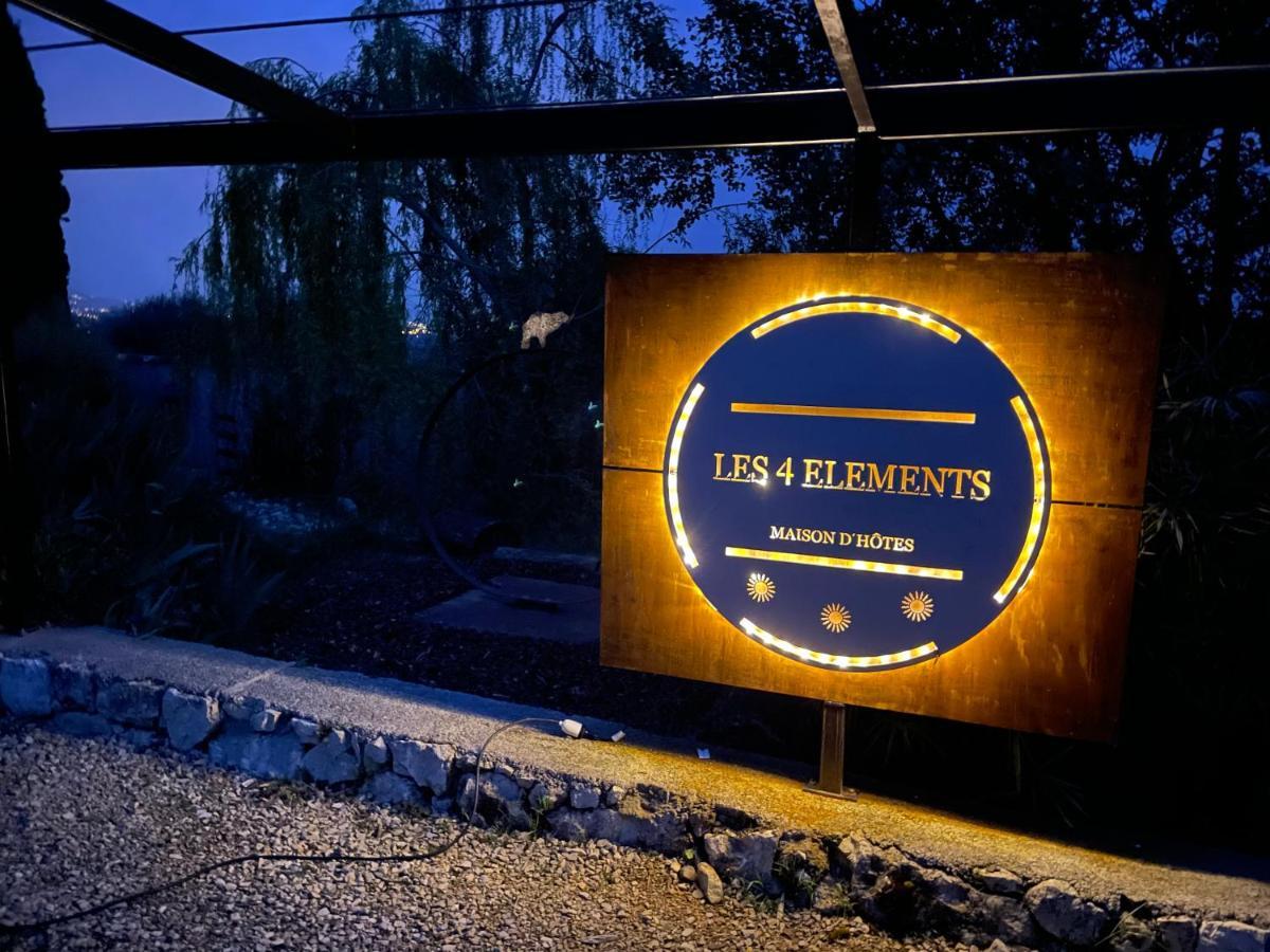 Les 4 Elements Panzió Tourrettes-sur-Loup Kültér fotó